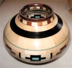 Segmented bowl by Frank Hayward